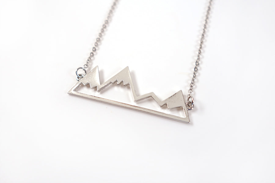 Faith + Mountains {Necklace} - Accessories by The Commandment Co, The Commandment Co , Singapore Christian gifts shop