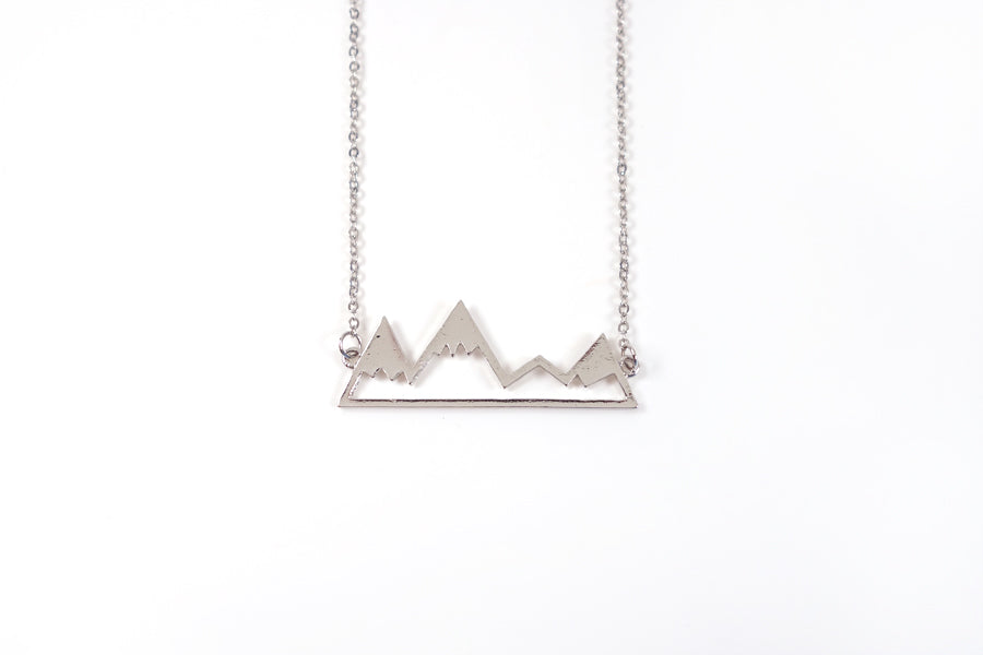 Faith + Mountains {Necklace} - Accessories by The Commandment Co, The Commandment Co , Singapore Christian gifts shop