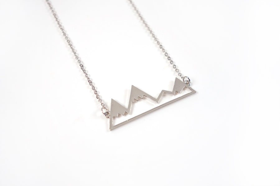 Faith + Mountains {Necklace} - Accessories by The Commandment Co, The Commandment Co , Singapore Christian gifts shop