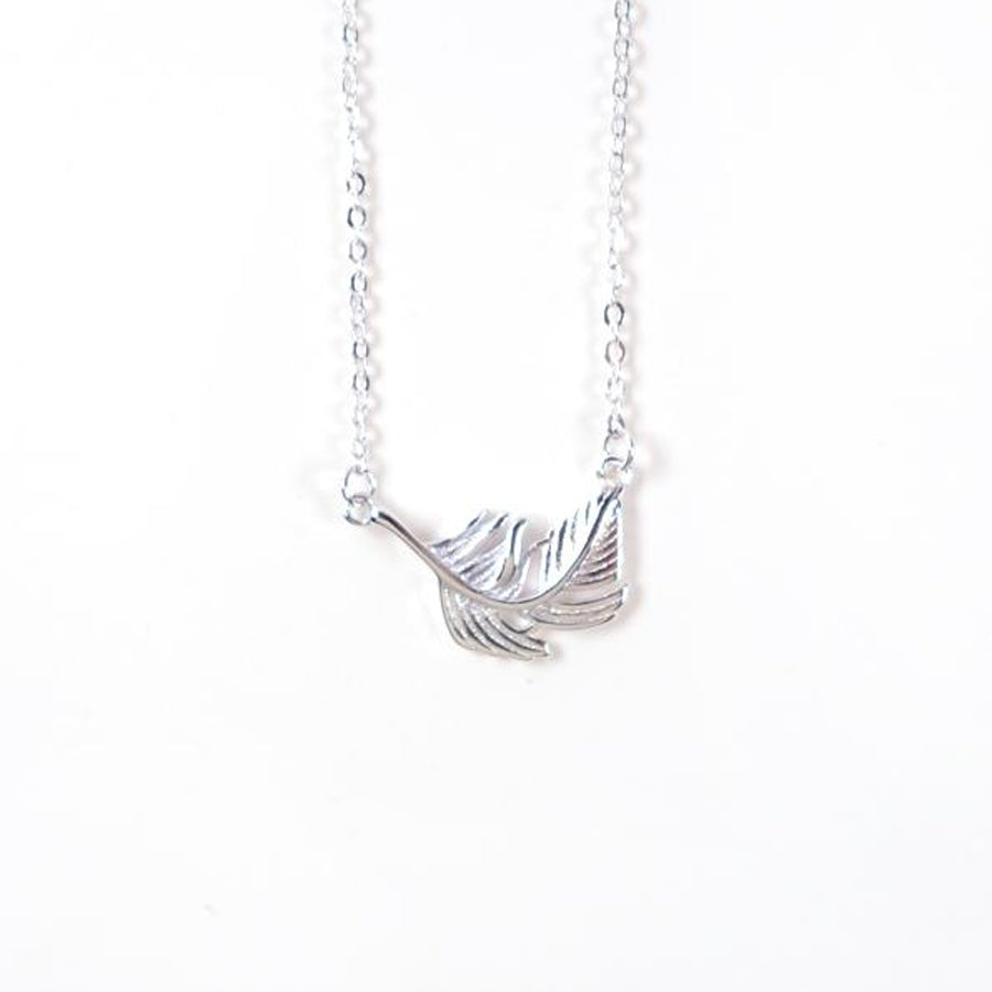 Fashion necklace design inspired by Psalm 91:4. Beautiful thoughtful gift for friends.