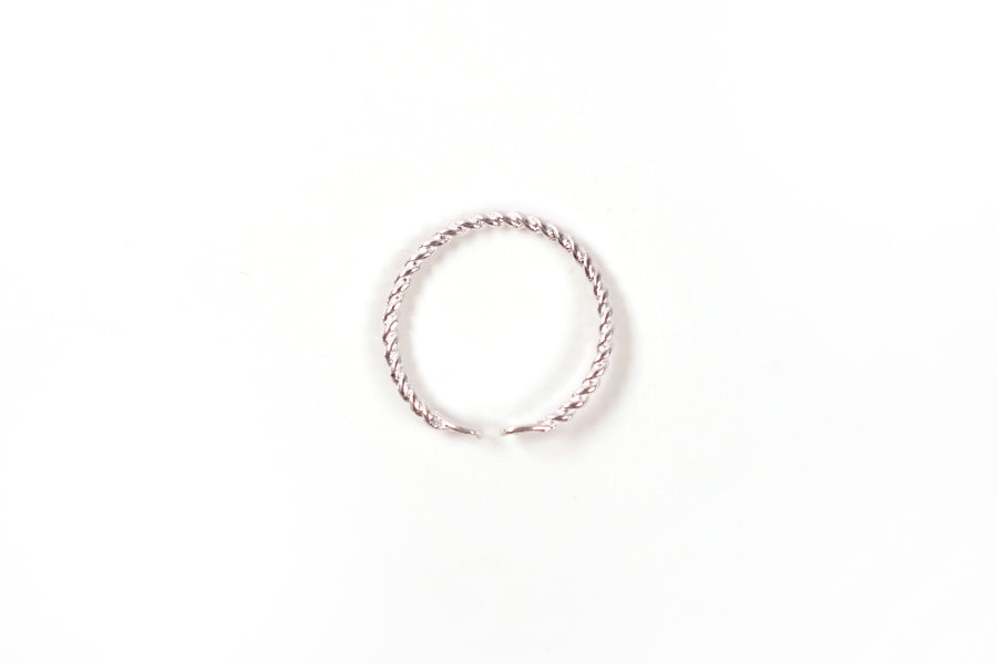 Top view of three cord ring