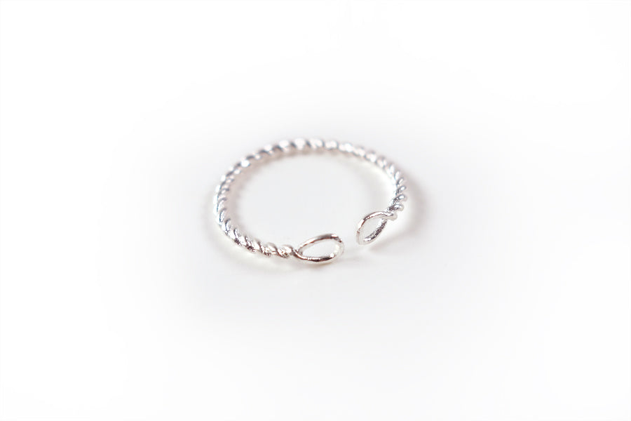 Threefold ring. Thoughtful Christian gifts. Simple ring.