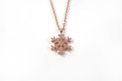 Snowflake necklace is perfect as gift for birthdays, anniversary or as a loving reminder of God's forgiveness and renewal. 