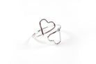Your love ring is also available in silver