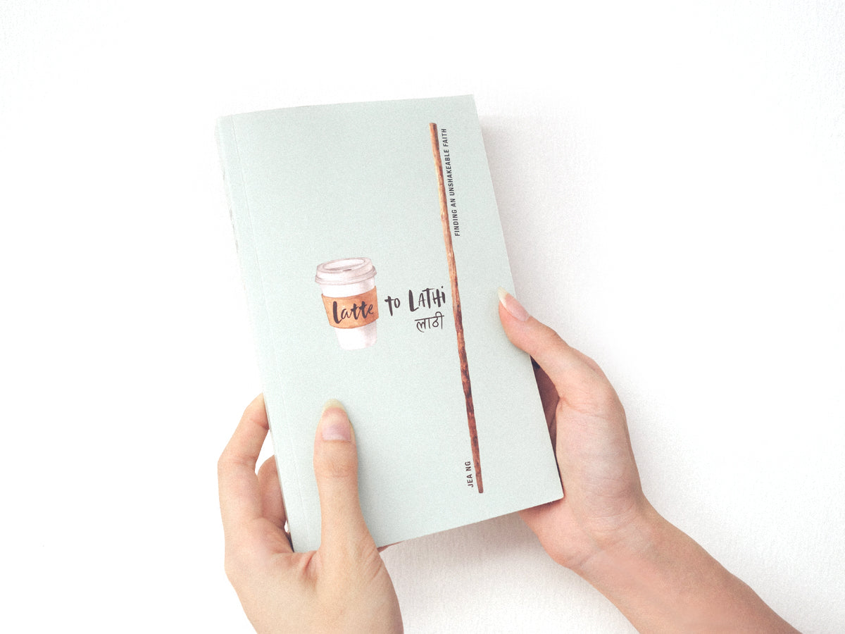 Latte to Lathi book by Jea Ng, local Singaporean author