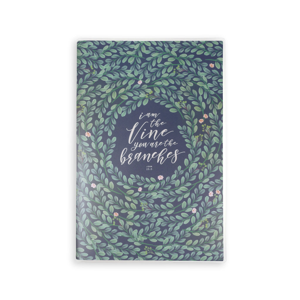Vine And Branches {A5 Notebook} - Notebooks by The Commandment, The Commandment Co , Singapore Christian gifts shop
