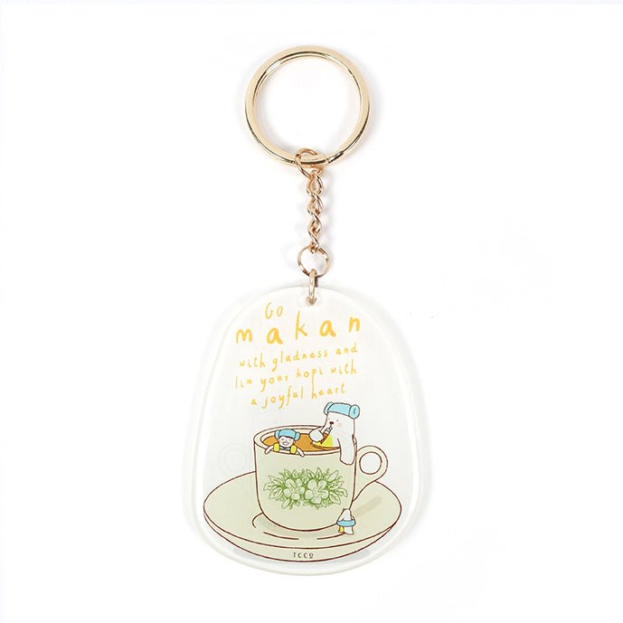 Go Makan {Keychain & Car Charm} - Keychain by The Commandment, The Commandment Co
