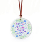 Rejoice And Be Glad {Keychain & Car Charm} - Keychain by The Commandment, The Commandment Co