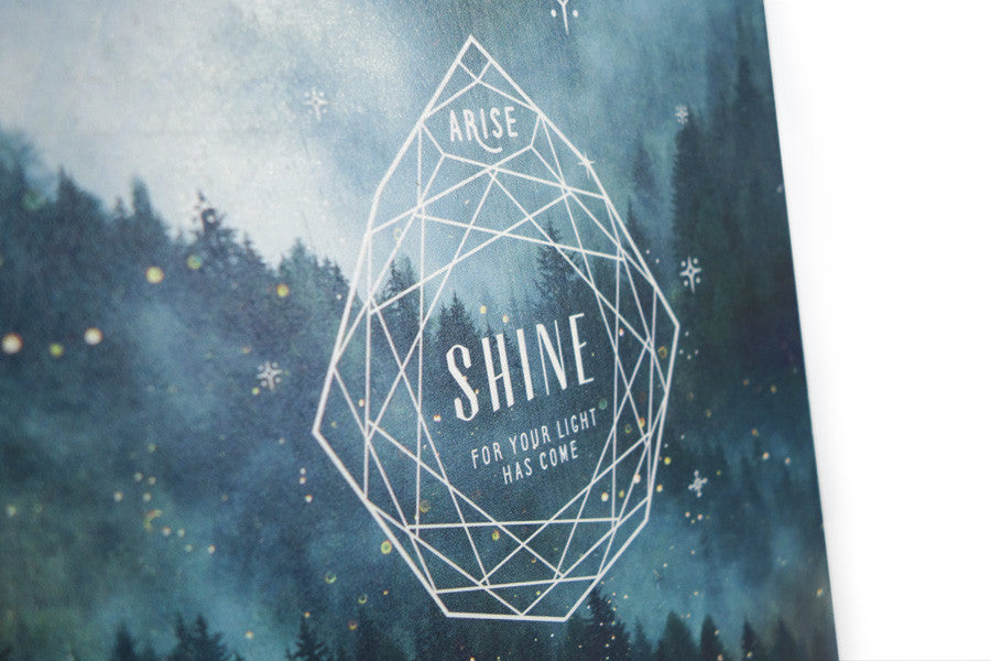 Arise, Shine {Wood Board} - Wood Board by Timber+Shepherd, The Commandment Co , Singapore Christian gifts shop