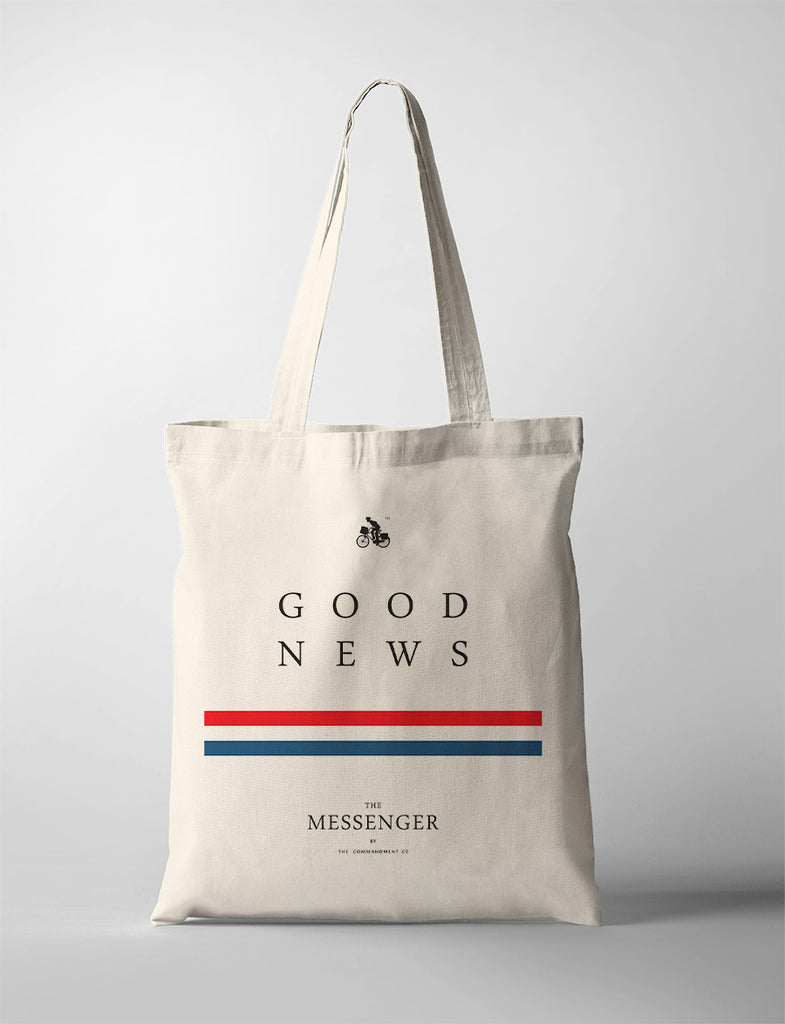 Good News {Tote Bag} - tote bag by The Commandment, The Commandment Co , Singapore Christian gifts shop