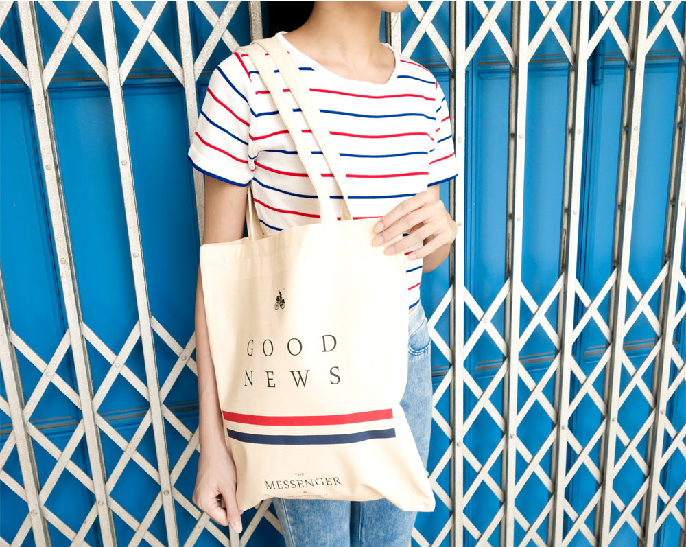 Good News {Tote Bag} - tote bag by The Commandment, The Commandment Co , Singapore Christian gifts shop