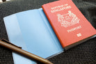 Bless And Protect {Passport Cover} - Passport Cover by The Commandment Co, The Commandment Co