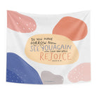 Then You Will Rejoice {Wall Tapestry} - Wall Tapestry by The Commandment Co, The Commandment Co , Singapore Christian gifts shop