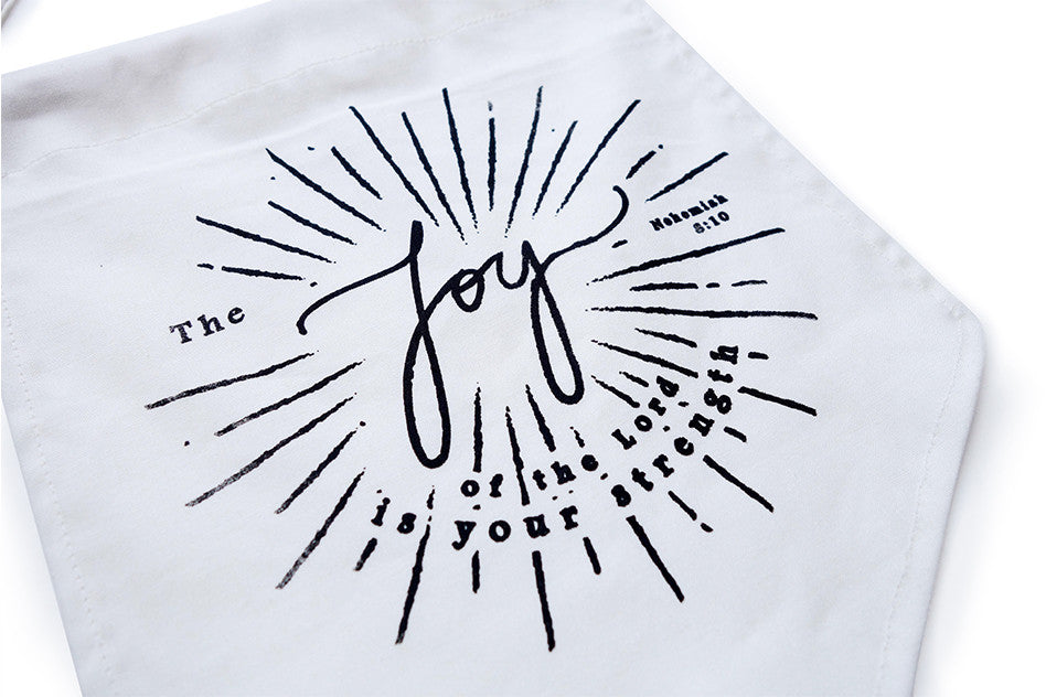 The joy of the lord is your strength banner