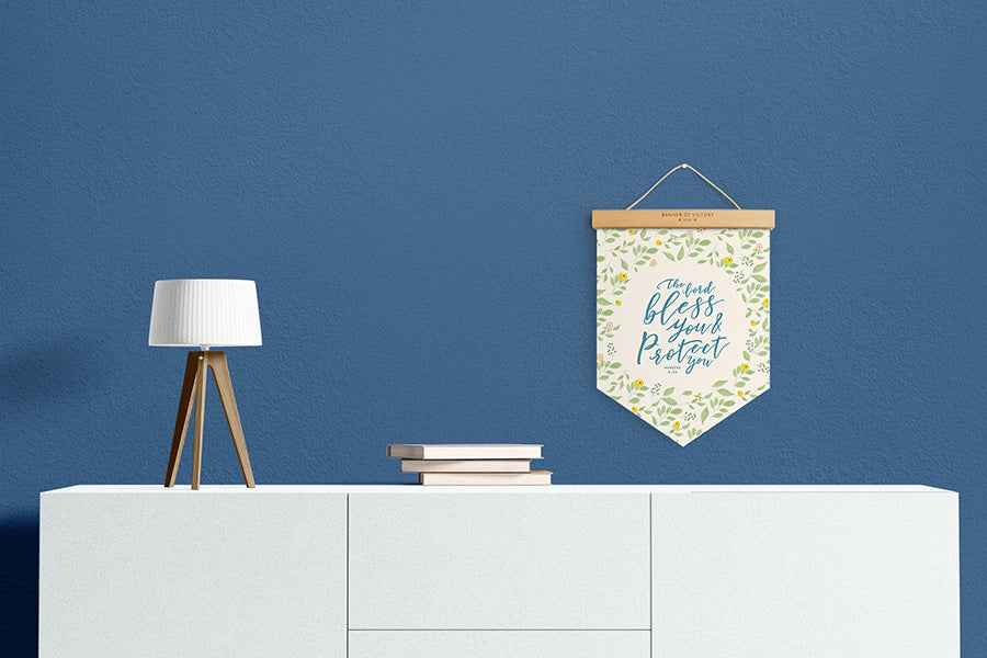 The Lord Bless You & Protect You {Banner of Victory} - by The Commandment Co, The Commandment Co , Singapore Christian gifts shop
