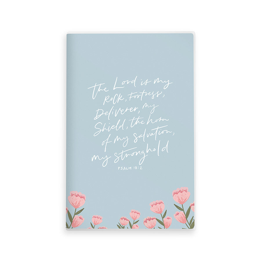 The Lord Is My Rock {A5 Notebook} - Notebooks by Hannah Letters, The Commandment Co , Singapore Christian gifts shop