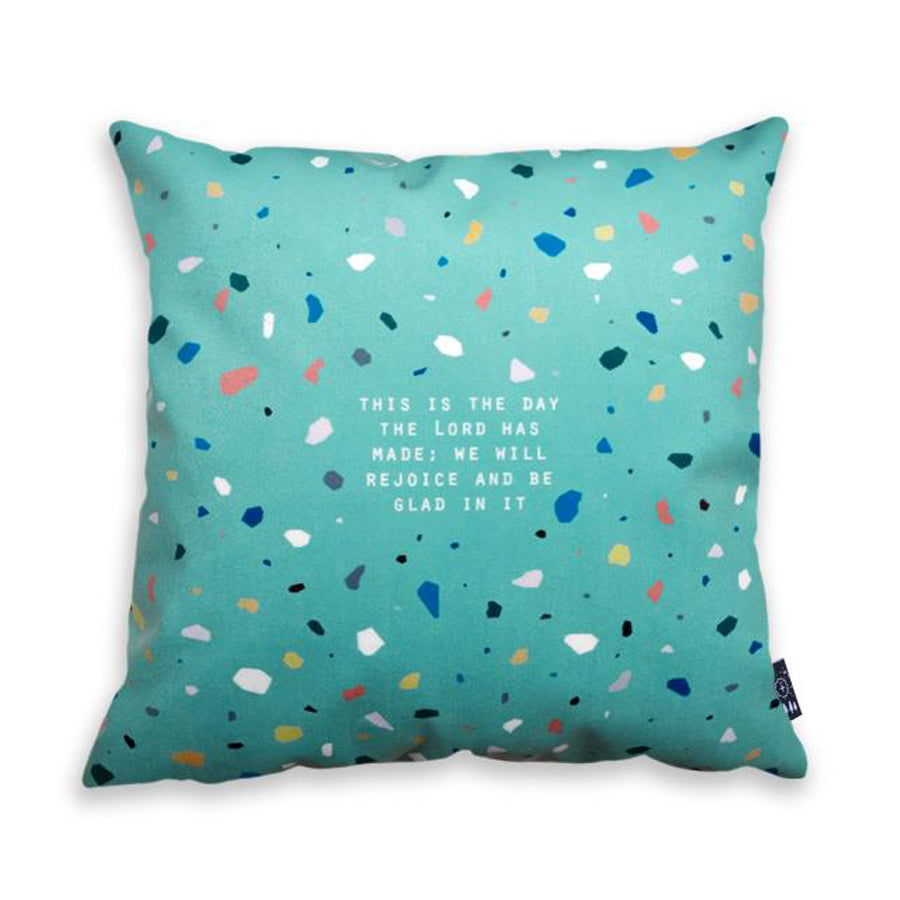 Rejoice and Be Glad {Cushion Cover} - Cushion Covers by The Commandment Co, The Commandment Co , Singapore Christian gifts shop