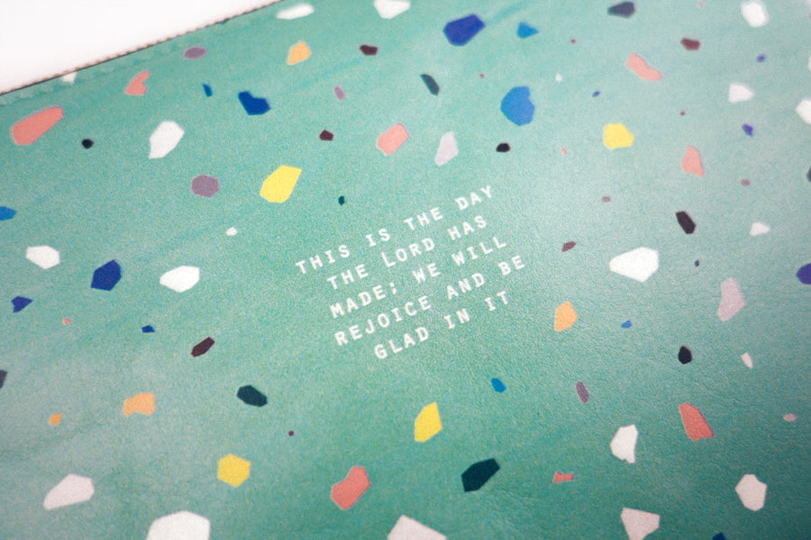 Rejoice and Be Glad {Pouch} - Pouch by Hey New Day, The Commandment Co , Singapore Christian gifts shop