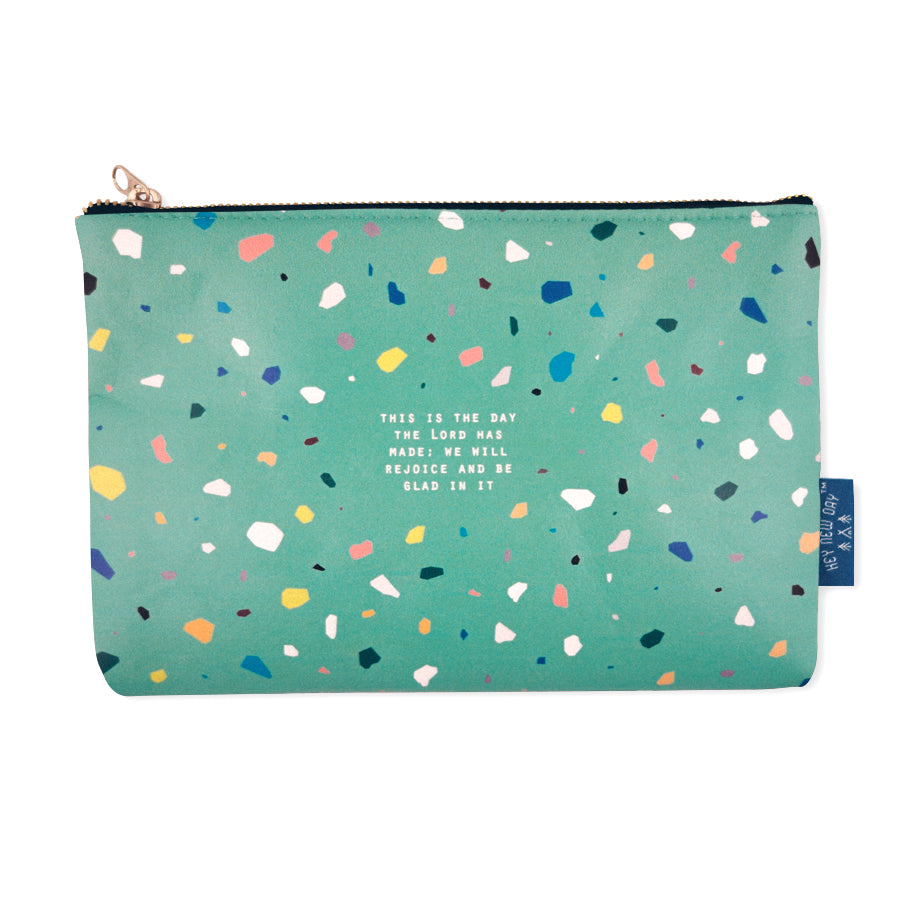 Rejoice and Be Glad {Pouch} - Pouch by Hey New Day, The Commandment Co , Singapore Christian gifts shop