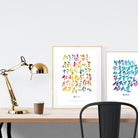 Be completely humble and gentle {Poster} - Posters by Sarah Scribbler Co, The Commandment Co