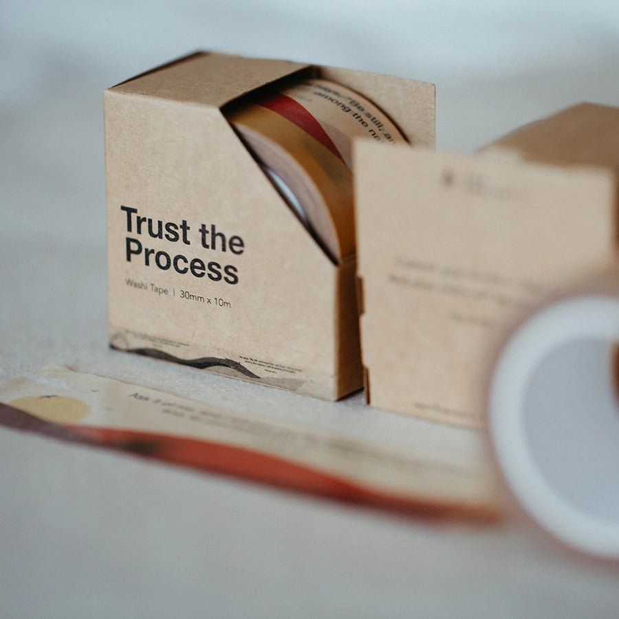 Trust The Process | Washi Tape - Stickers by The Project J, The Commandment Co , Singapore Christian gifts shop