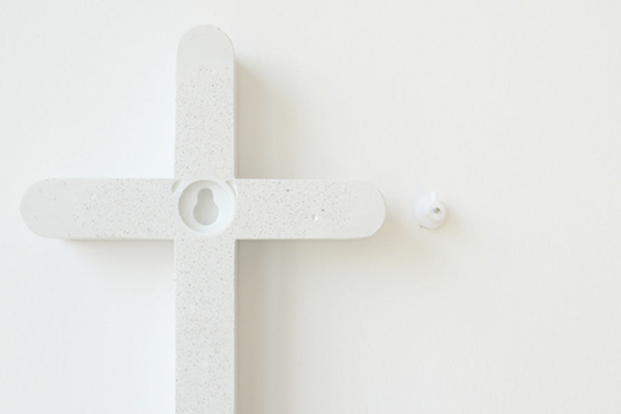Minimalist Concrete Cross {Wall Cross} - Cross by The Commandment Co, The Commandment Co , Singapore Christian gifts shop