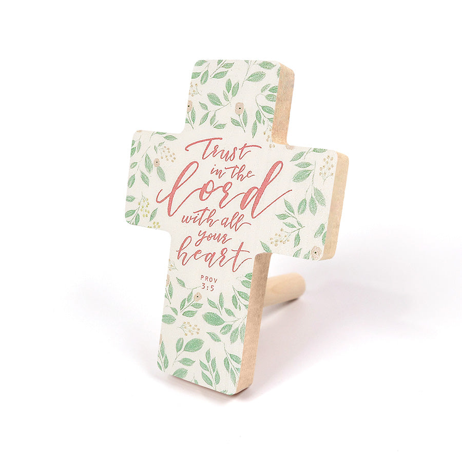 Trust In The Lord {Table Cross} - Cross by The Commandment Co, The Commandment Co , Singapore Christian gifts shop