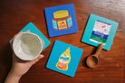 Lion Balm | Coasters {LOVE SUPERMARKET} - coasters by The Commandment Co, The Commandment Co , Singapore Christian gifts shop