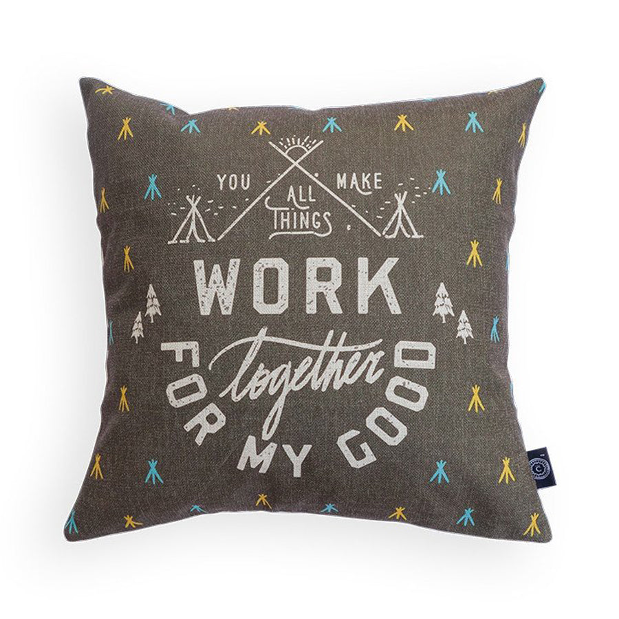 You Make All Things Work Together For My Good {Cushion Cover} - Cushion Covers by The Commandment, The Commandment Co , Singapore Christian gifts shop