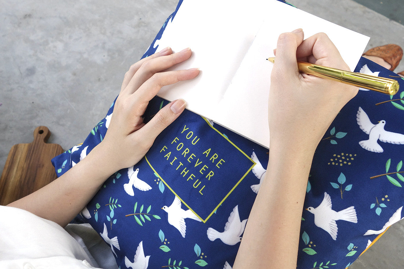 You are forever faithful {Cushion Cover} - Cushion Covers by The Commandment, The Commandment Co , Singapore Christian gifts shop