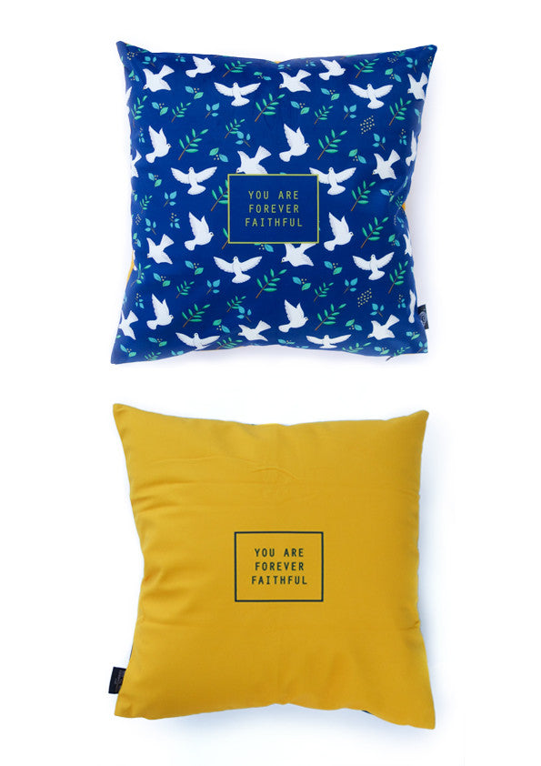 You are forever faithful {Cushion Cover} - Cushion Covers by The Commandment, The Commandment Co , Singapore Christian gifts shop