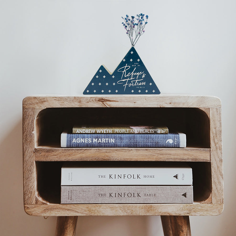 Refuge And Fortress {Mountain Vase} - by The Commandment Co, The Commandment Co , Singapore Christian gifts shop