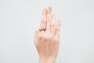 You Are The Branches bronze ring with Christian branch design, alternate product view