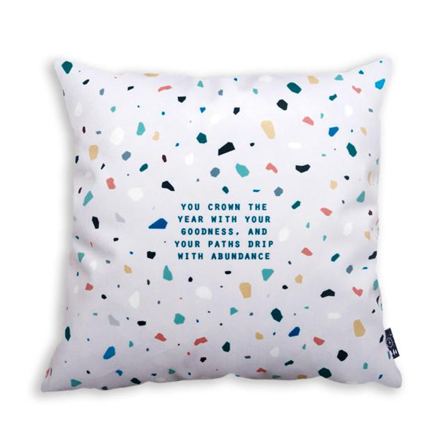 Goodness and Abundance {Cushion Cover} - Cushion Covers by The Commandment Co, The Commandment Co , Singapore Christian gifts shop