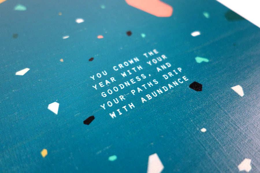 Goodness And Abundance {Wood Board} - Wood Board by Timber+Shepherd, The Commandment Co , Singapore Christian gifts shop