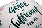 Grace Is Sufficient {Cushion Cover} - Cushion Covers by The Commandment Co, The Commandment Co , Singapore Christian gifts shop