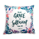 Grace Is Sufficient {Cushion Cover} - Cushion Covers by The Commandment Co, The Commandment Co , Singapore Christian gifts shop